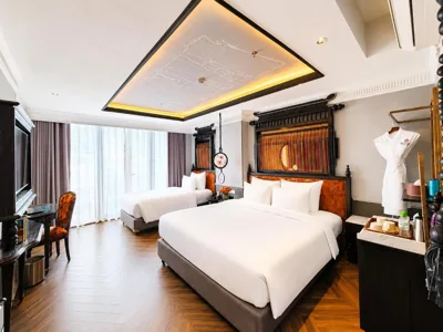 Habitación Triple con Terraza — The Loom Boutique Hotel